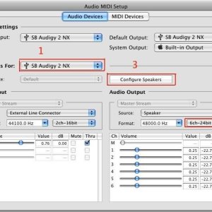 audio midi setup