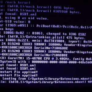 i5 4670k error kernel panic