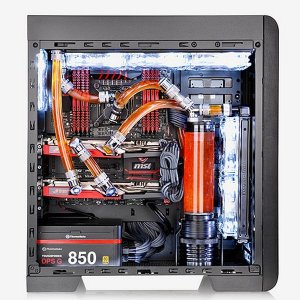 thermaltake core v41 cooling system