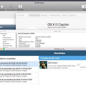 Intel HD 5000 OS X El Capitan 10.11.3 BUILD 15D9c
