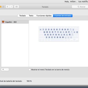 teclado osx el capitan 2