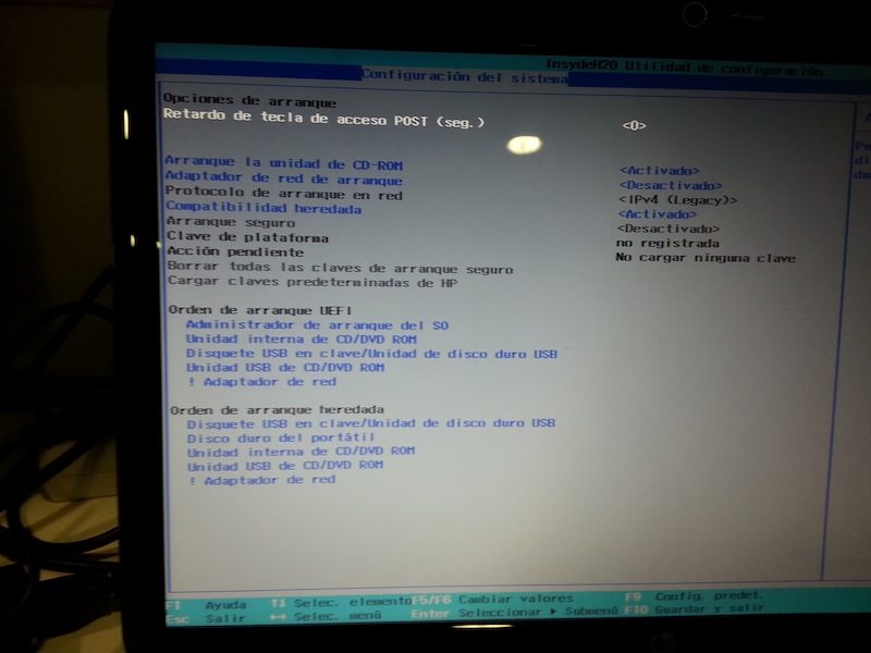 1 bios Hp Pavilion g6 2006ss