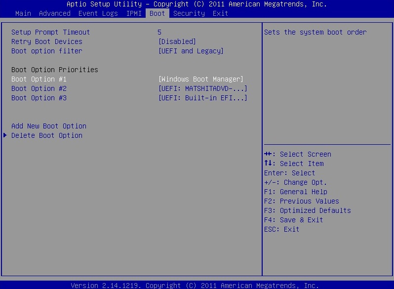 BIOS Boot