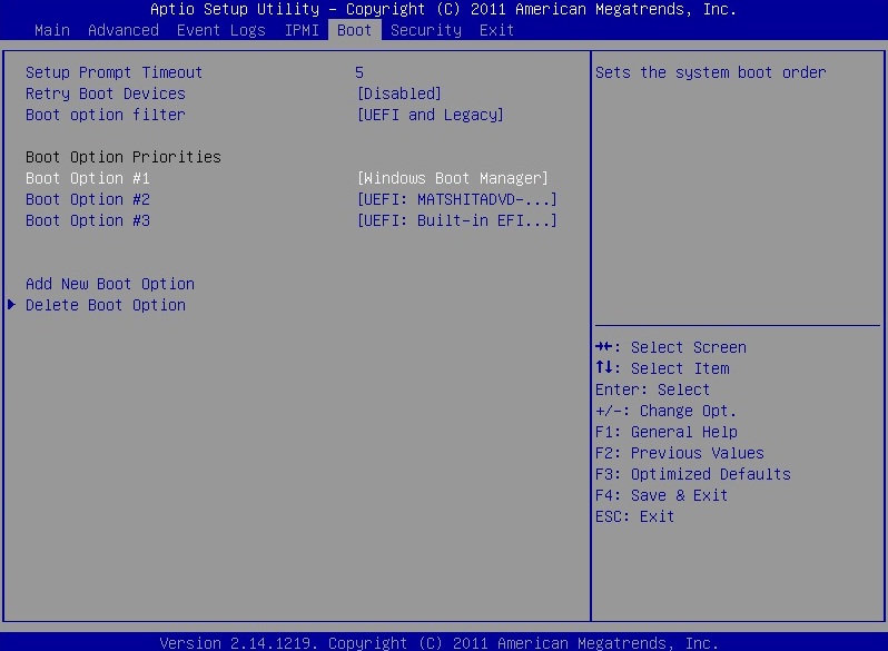 BIOS Boot