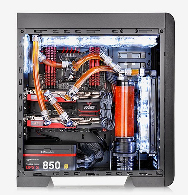 thermaltake core v41 cooling system